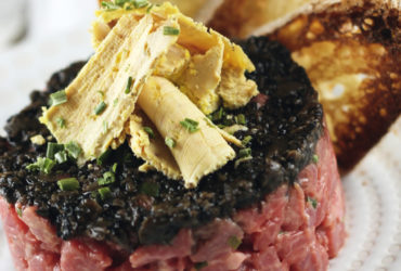 Tartare de Boeuf, Truffe noire et Foie Gras