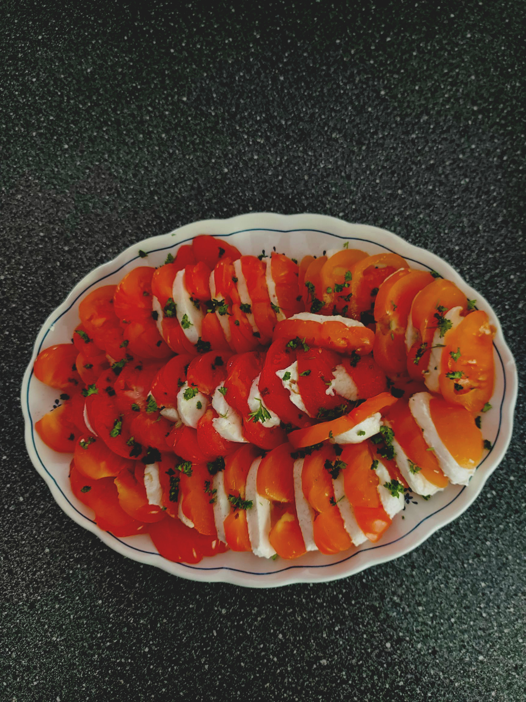 You are currently viewing Salade Tomates Mozzarella